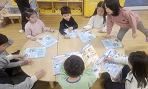 미취학 아동용 승강기 안전 워크북 및 교육 교구